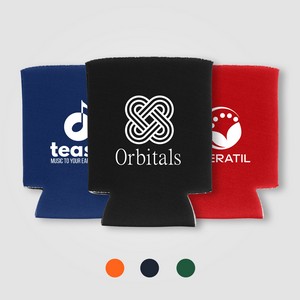 Fria Polyester Insulated Can Cooler - Silkscreen