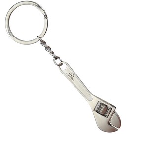 Silver Adjustable Wrench Keychain - Image 8