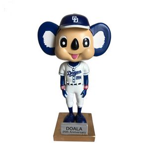 5" Custom Mascot Bobblehead Doll