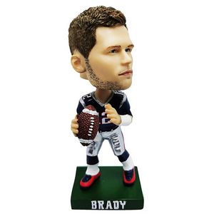 5" Custom Football Bobblehead Doll - Image 2