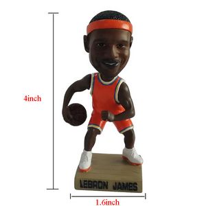 4" Basketball Bobblehead Figurine