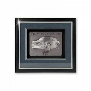 3D Metal Plaque Emblem Figurine