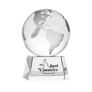 Crystal Globe With Base
