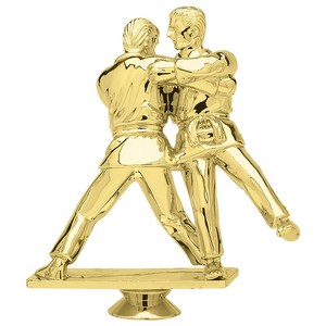 5 1/4" Double Male Judo Trophy Figure