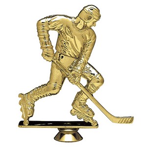 5 1/2" Gold Plastic Roller Blade Trophy Figure