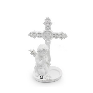 Resin Prayer Little Angel Small Statue Candle Holders