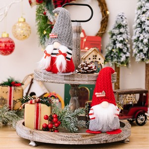 Christmas Decoration Pocket Hat Faceless Doll Red Rudolph Gnome Figurine - Image 4