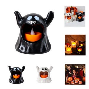 Ghost Figurine Candle Light