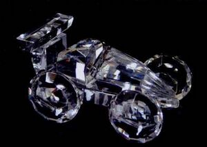 Optic Crystal Sport Car Figurine
