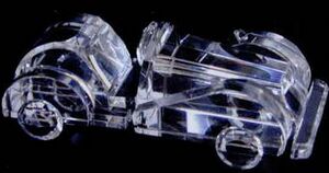 Optic Crystal Sport Car Figurine
