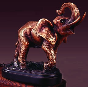 Elephant Trophy (6"x5½")