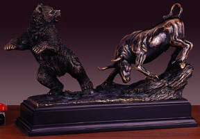 Bull and Bear Figurine Award