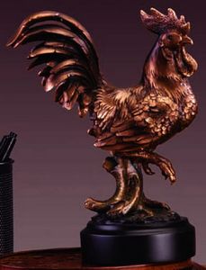 Small Rooster Trophy (4½"x5½")