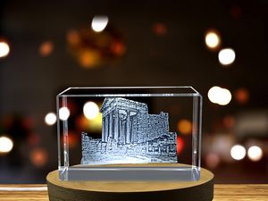 Thugga | Unique 3D Engraved Crystal Gift - Image 6