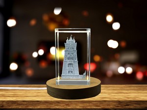 Messina Astronomical Clock 3D Engraved Crystal Keepsake Award Recognition - Handmade in Canada