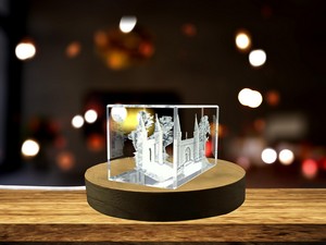 Top Kapi Palace 3D Engraved Crystal Trophy - Ottoman Heritage Elegance Recognition - Image 5