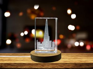 The Shard 3D Engraved Crystal Keepsake Souvenir