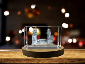Arsenal of Venice: Exquisite 3D Engraved Crystal Gift