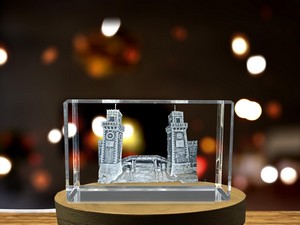 Arsenal of Venice: Exquisite 3D Engraved Crystal Gift - Image 6