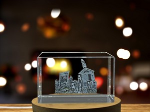 The Dog Chapel 3D Engraved Crystal Gift - Image 6