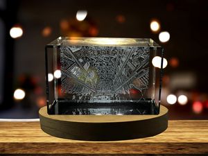 The Sistine Chapel 3D Engraved Crystal Collectible Souvenir