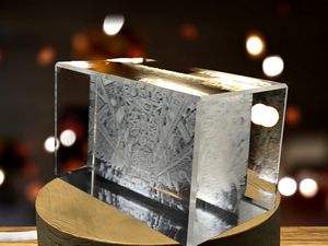 The Sistine Chapel 3D Engraved Crystal Collectible Souvenir - Image 5