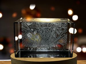 The Sistine Chapel 3D Engraved Crystal Collectible Souvenir - Image 6