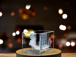 Ancient Splendor - Ephesus Immortalized in 3D Engraved Crystal - Image 5