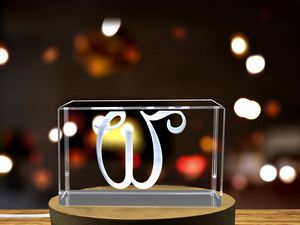 Elegant 3D Recognition Crystal Trophy Award - Handcrafted Sun Symbol Sculpture with LED Base Light - Image 6