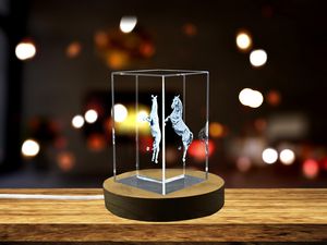 Arabian Horse Crystal Figurine An exquisitely carved crystal of the magnificent Arabian breed - Image 5