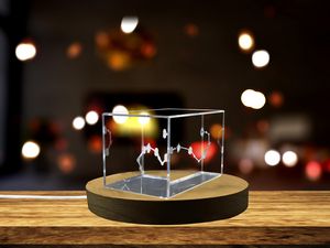 Scorpio Star Chart Crystal Trophy Award with LED Base – 3D Engraving Recognition Gift - Image 5