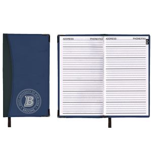 Address Book Ascot 2 Tone Vinyl Soft Cover Planner