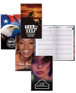 Stock Full Color Salon Cover w/ Address Book Insert