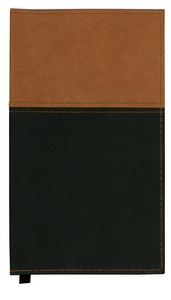 Mystic Series Soft Cover 2 Tone Vinyl Address Book - Image 2