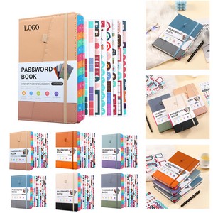 Secure Password Logbook With Stickers