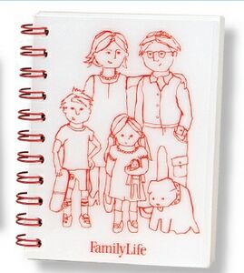 Chipboard Small Address Book w/ 25 Blank Sheets (4 1/4"x5 3/4")