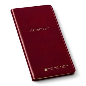 Leather Pocket Address Organizer - Image 3