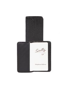 Embossed Leather Telephone/Address Pocket Book