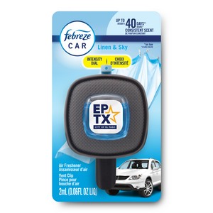 Febreze® CAR™ Vent Clip - Standard; Linen & Sky scent - Image 3