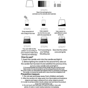 DIY Creative Sand Art Scented Candle Making Kit With Glitter Low Temperature Wax Christmas Gift Set - Image 4