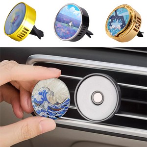 Round Car Air Freshener Clip