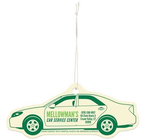 Paper Air Freshener Tag - Car
