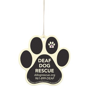 Paper Air Freshener Tag - Paw