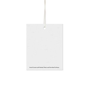 Vertical Rectangle (Square Corners) Shaped Air Fresheners - Image 2