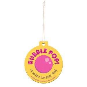 3.75" x 3.024" Paper Air Freshener Tag - Circle