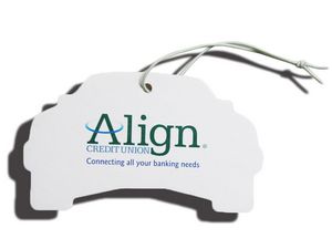 Car Silhouette Shaped Air Freshener