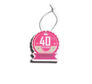 Custom Celebration Shaped Air Freshener
