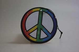 Peace Sign Air Freshener