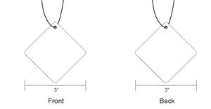 Rhombus Shape Air Freshener - Image 3