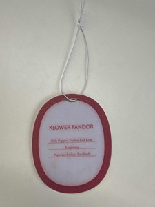 Custom Shaped Paper Air Freshener W/A String - Image 4